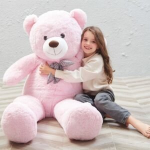 Giant Teddy Bear 4ft Stuffed Animal Soft Big Bear Plush Toy